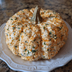 Pumpkin Shaped Cheese Ball