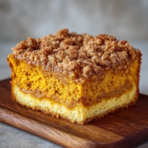 Pumpkin Coffee Cake